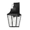 Maxim Lighting Storybook 1-Light Outdoor Large Wall Sconce, Black 30363CLBK - alternate 1